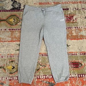 Gray Calvin Klein sweatpants/joggers size XXL